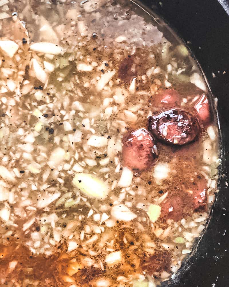 Dad's “Tick” Chicken & Sausage Gumbo – showmeyournola