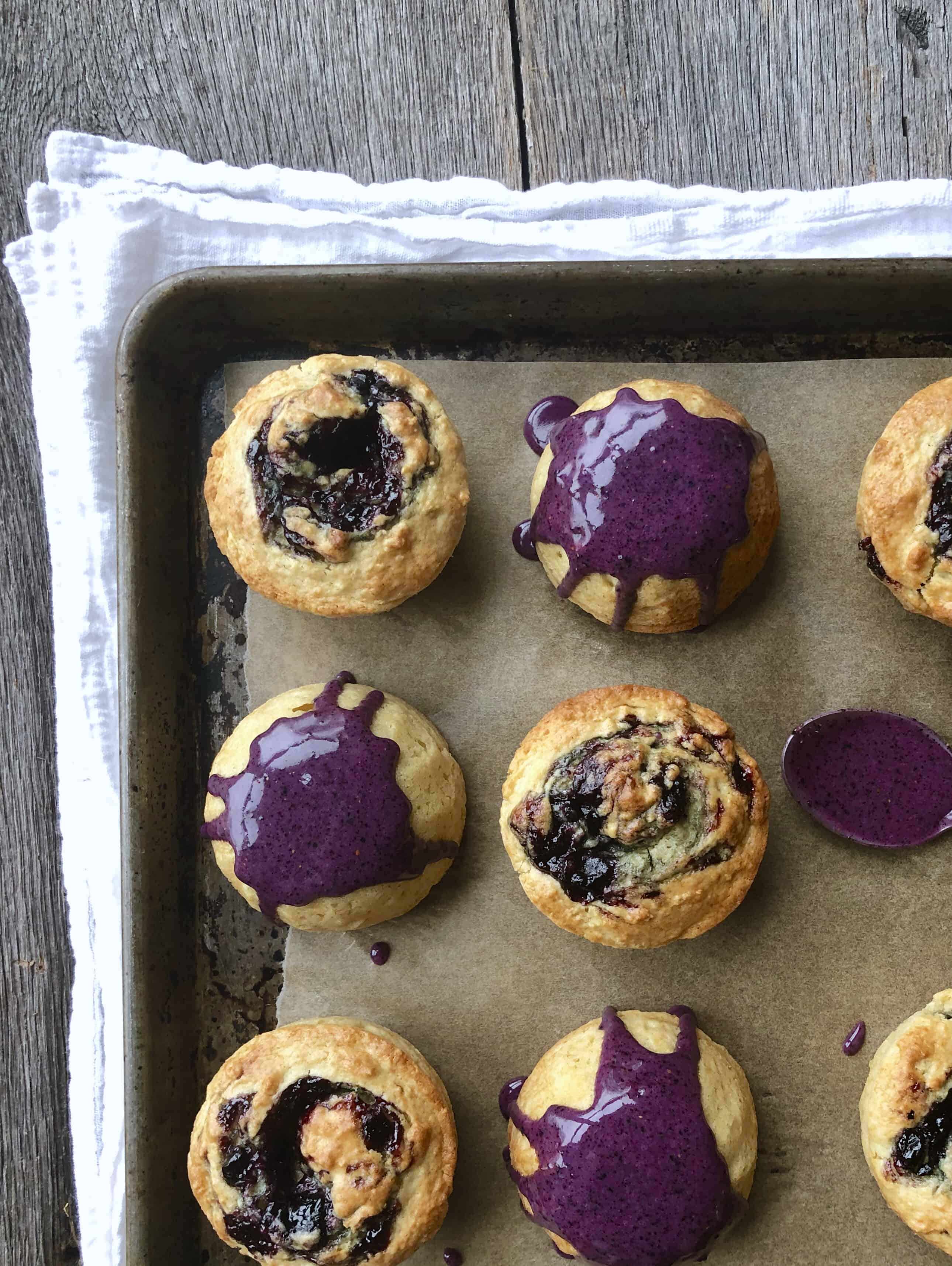 Blueberry Cardamom Jam Muffins Wild Thistle Kitchen