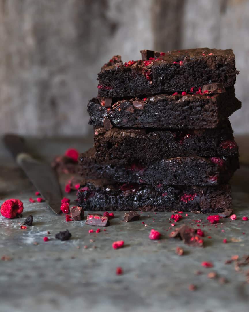 Raspberry Jam Brownies