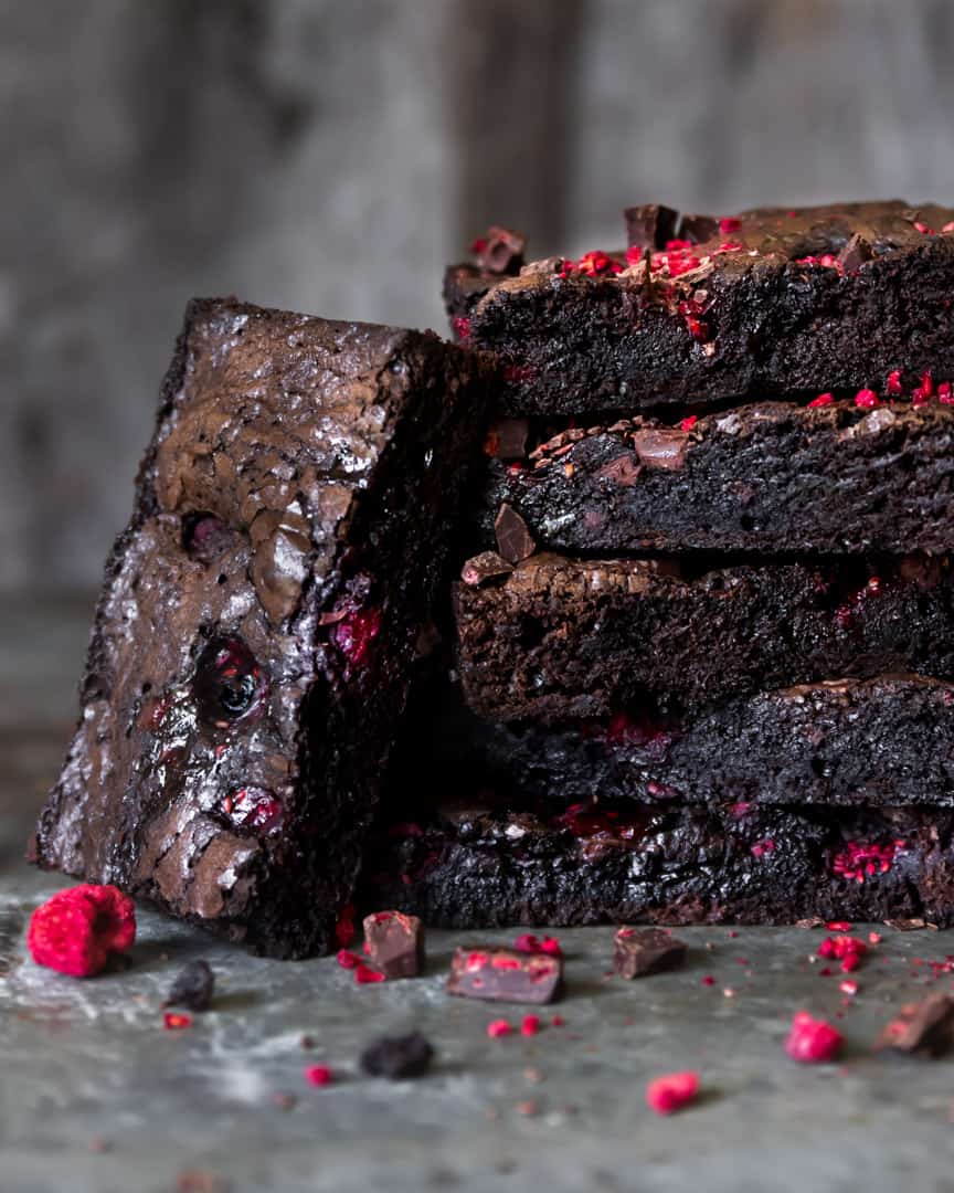 Raspberry Jam Brownies
