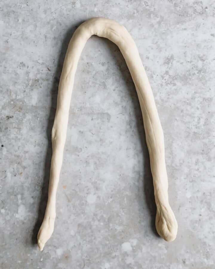 Easy Soft Pretzel Recipe {no boil + ready in 2 hours}