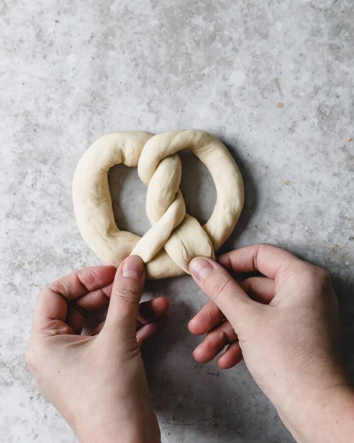 Easy Soft Pretzel Recipe {no boil + ready in 2 hours}