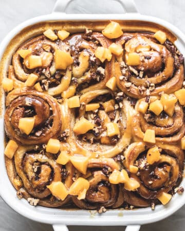 Peach Pecan Sticky Buns - wild thistle kitchen