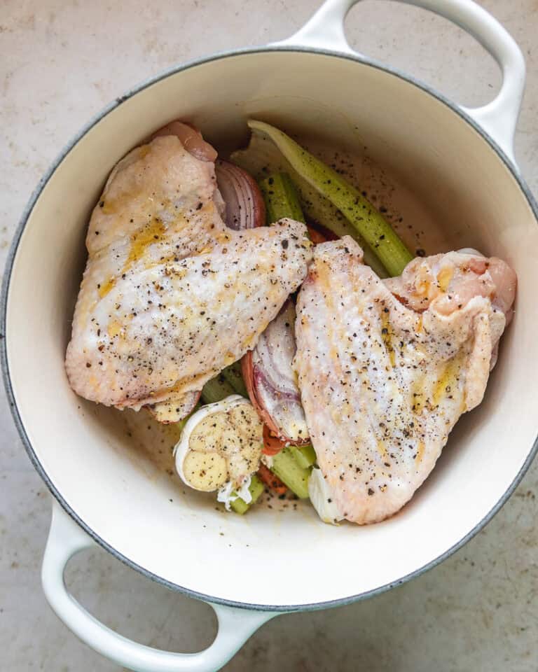 Make Ahead White Wine Turkey Gravy