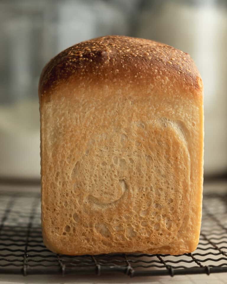 Sourdough Sandwich Bread (stand mixer no stretch & fold)
