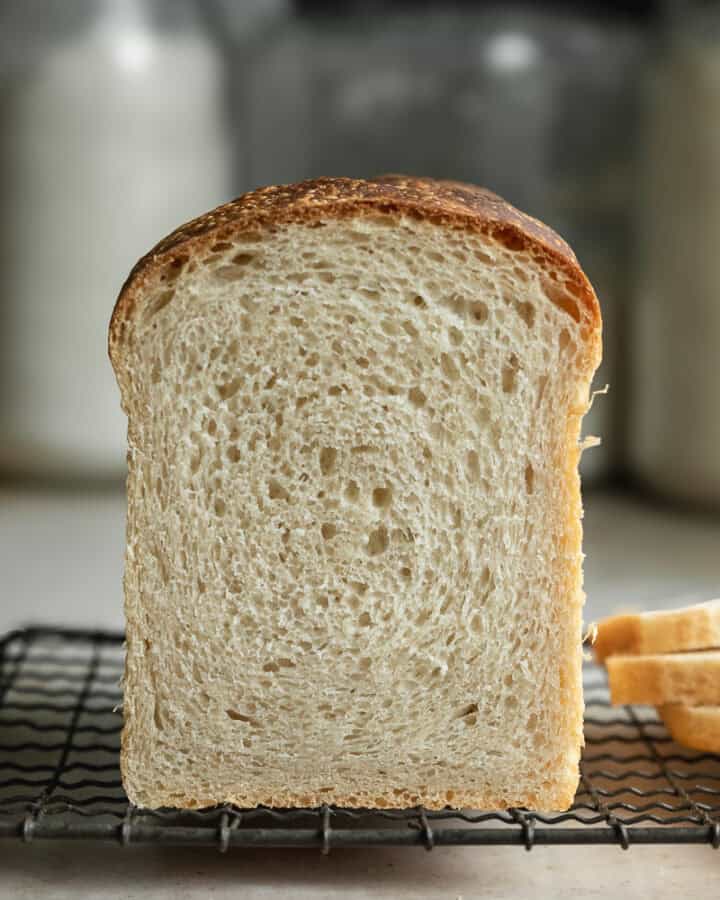 Sourdough Sandwich Bread (stand mixer no stretch & fold)