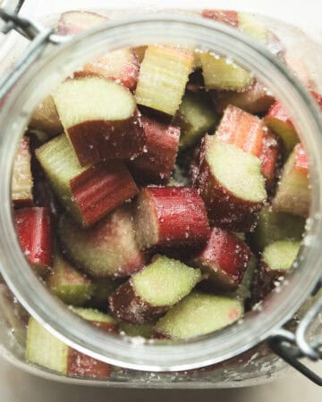 how to make Rhubarb Gin (easy recipe)