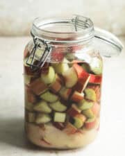 how to make Rhubarb Gin (easy recipe)