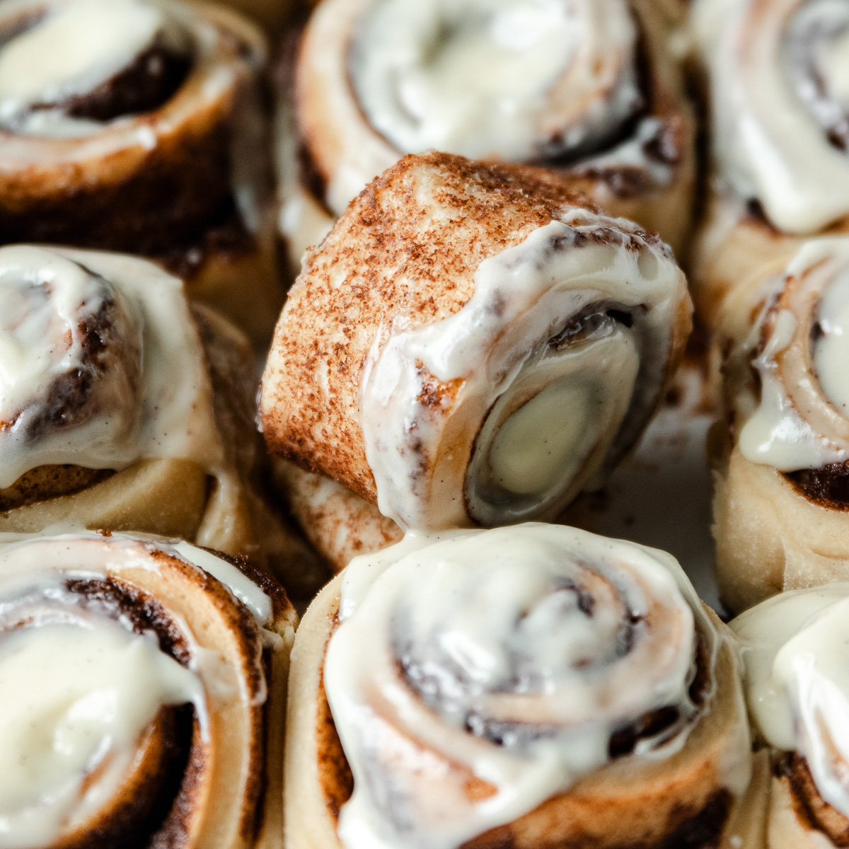 Sourdough Cinnamon Rolls (no yeast - long fermented)