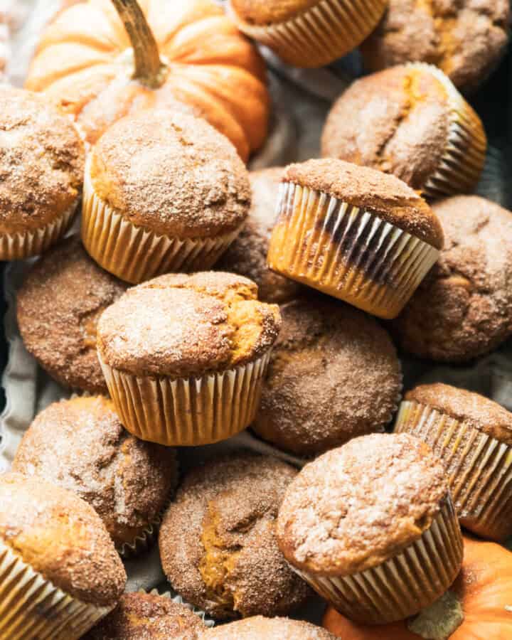 Sourdough Pumpkin Muffins (same day or overnight)