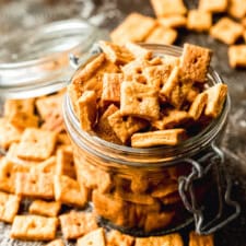 Sourdough Cheese Crackers